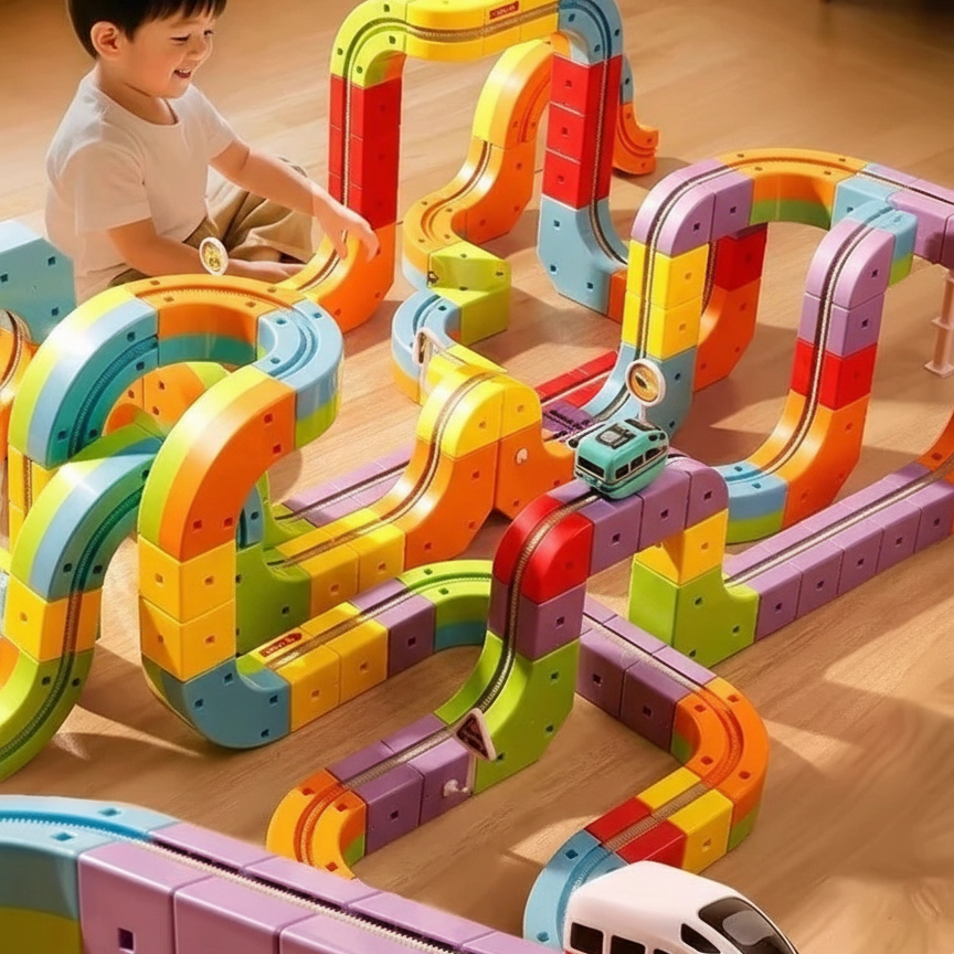Rayley™ Magnetic Train Set